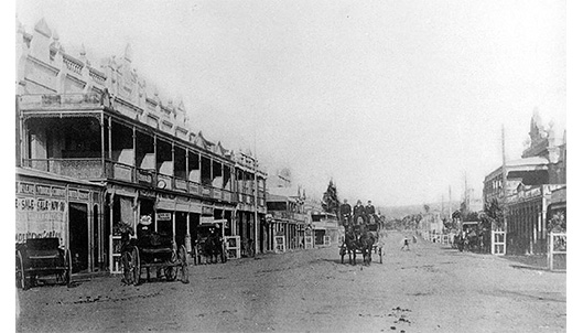 1800's Inverell Otho Street - main street 